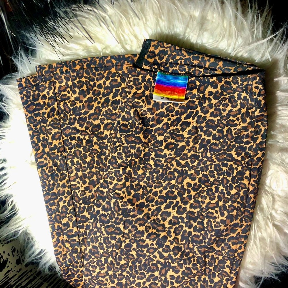 UNIF Debbie Pants - Women's Size 27 - Leopard